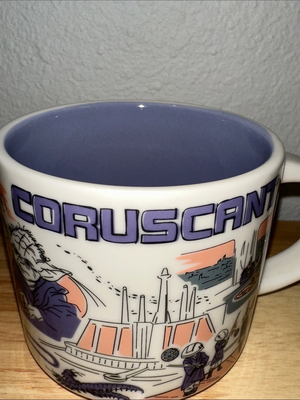 Starbucks Disney Parks Coruscant Been There Series Mug Like New